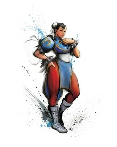 Chun-Li Street Fighter IV Giclee Poster Print Art 24 x 16 LIMITED 40 ONLY - Picture 1 of 2