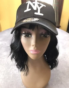 New York Hip Hop Fashion Snapback Baseball Cap Adjustable Satiny Polyester Hat - Picture 1 of 7