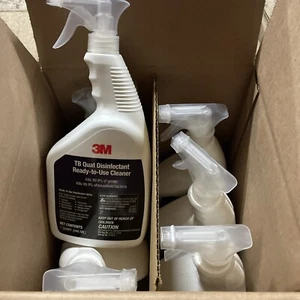 (6) Disinfectant Spray 3M TB Quat Ready To Use Cleaner 1qt Lot of 6 - Picture 1 of 4