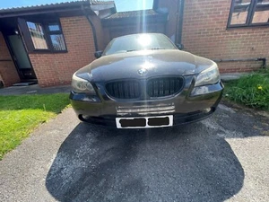 2005 55 BMW 5 SERIES 530I E60 Manual in Sapphire Black (SPARES OR REPAIRS) - Picture 1 of 10
