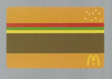 MCDONALDS STRIPES COLLECTABLE GIFT CARD 