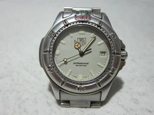 TAG HEUER Professional 200meters...model 999 706A...Swiss Made Sapphire Crystal - Picture 1 of 24