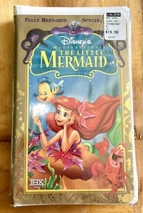 THE LITTLE MERMAID 1998 SPECIAL EDITION VHS *BRAND NEW* DISNEY RARE OOP SEALED - Bild 1 von 4