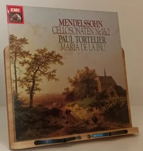 MLP VINILE- MENDELSSOHN- CELLOSONATEN 1&2- PAUL TORTELIER DE LA PAU- EMI- ZVSC01 - Imagen 1 de 1
