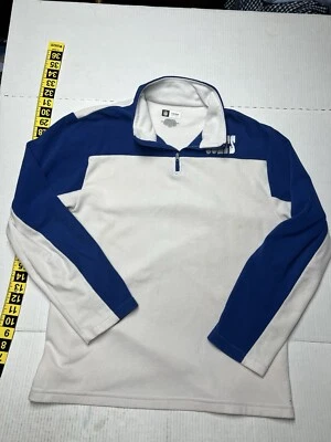 Indianapolis Colts Polar NFL Hombres Grande Pullover Suéter Chaqueta Blanco Azul Foto 1 de 4