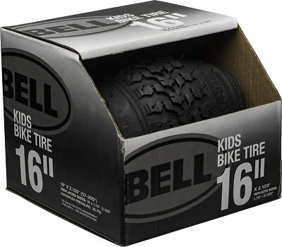 Bell Kids Bike Tire 16" Black 16 x 1.75 - 2.25" (Replaces Size 1.75" - 2.125") - Image 1 of 4
