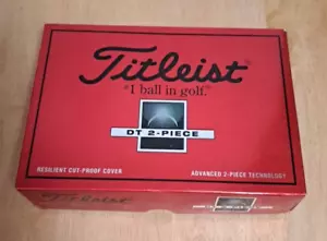 NEW Titleist #1 Ball in Golf DT 2-Piece Golf Balls 12 Balls Made in USA - Picture 1 of 4