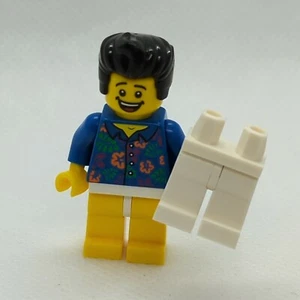 The Lego Movie WHERE ARE MY PANTS GUY MINIFIGURE 71004 Happy Man Aloha Shirt - Picture 1 of 7