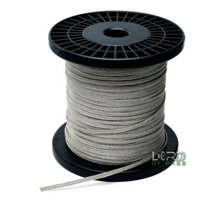 1 Fuß flach geflochtene Lametta Kabel Lautsprecher Subwoofer Reparatur 0,17 Zoll (4,3 mm) - Bild 1 von 1