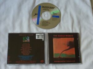 The Icicle Works Permanent Damage 12 track original UK CD album