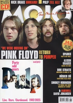 Mojo Magazine Issue 379 (June 2025) Pink Floyd/Pulp (w/cover-mount CD)