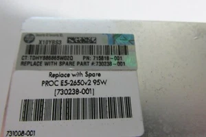 HP 723353-001 HEATSINK FOR HP DL380 G8 - Picture 1 of 4