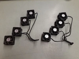 (8) Delta FFB0412SHN-A 12v 0.6a Inverter Cooling Fan (2 Sets of 4) - Picture 1 of 2