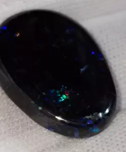 Australischer Boulder Opal Edelstein Cabochon. Polierter Stein, fertig zum Setzen. 12cts - Bild 1 von 11