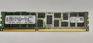 Elpida 4GB 2Rx4 PC3-10600R DDR3 Server Memory Ram ECC EBJ41HE4BDFD-DJ-F - Picture 1 of 1