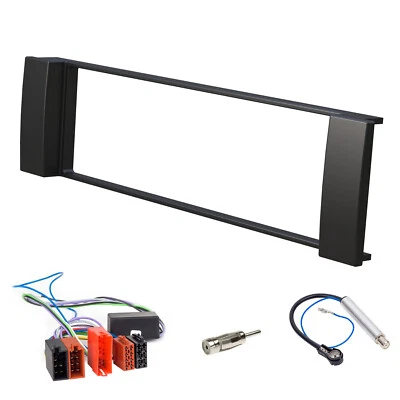 AUDIOPROJECT Auto Radio Blende Set Audi A3 8L A6 C5 4B Antennen Aktivsystem Adapter ISO DIN