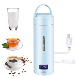 Travel Electric Kettle Portable Small Tea Coffee Hot Water Boiler 304 Stainle... - Picture 1 of 6
