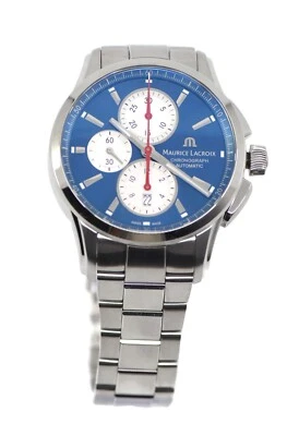 Maurice Lacroix Pontos Chronograph Stainless Steel Watch PT6388 - Image 1 of 4
