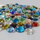Mixed Color Flat Pebbles Decoration Glass Stones Aquarium Fish Tank Beads