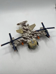 Vintage 1989 Mega Force V-Rocs Thunderwolf Schwerlast Hubschrauber ohne Fahrzeug Kenner - Bild 1 von 15