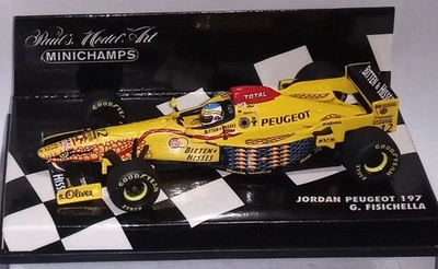 Jordan Peugeot 197 G.Fisichella - MINICHAMPS 430 970012 - Immagine 1 di 2