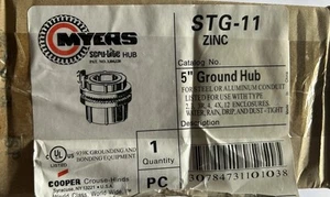 Myers Hub STG11, 5” Grounded Conduit Hubs, - Picture 1 of 1