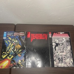 Image Comics Vintage Super Patriot #1 Bloodstrike #1 Deathblow #1 Lot Of 3 Nice - Picture 1 of 21
