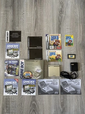 Mario Bros 3 Starlight Gold Nintendo Gameboy Advance GBA Limited Ed CIB Complete - Image 1 of 4