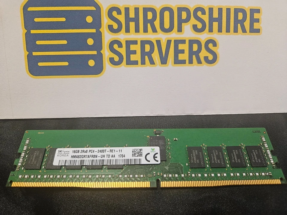 Hynix 16GB (1x16GB) 2Rx8 PC4-2400T Memory Module - HMA82GR7MFR8N-UH - Image 1 of 1