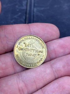 TOKEN Terramundi Fortune Coin "Let creativity flow today " 9v - Bild 1 von 2