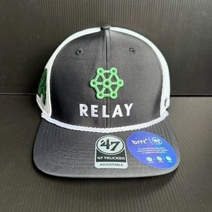 NWT '47 Brand William Byron Raptor Black Trucker Adjustable NASCAR Hat Cap - Picture 1 of 8