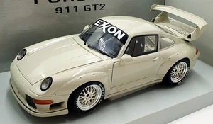 UT 1/18 Scale Diecast UTREW04 - Porsche 911 GT2 - Light Beige - Picture 1 of 5