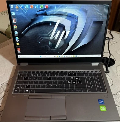 HP ZBOOK FURY 15-G8-15,6”FHD-I7-11850H-SSD512-32GB RAM DDR4-NVIDIA T1200 - Immagine 1 di 4