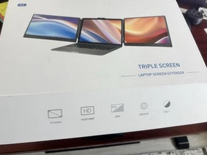 SIAVIALA S2 Triple Laptop Screen Extender 14" 1080P FHD Portable Monitor USB-C - Bild 1 von 4