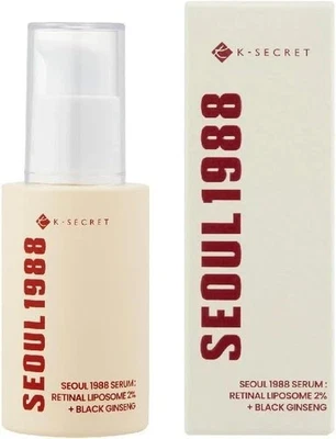 K-SECRET KSECRET SEOUL 1988 Serum : Retinal Liposome 2% + Black Ginseng,...