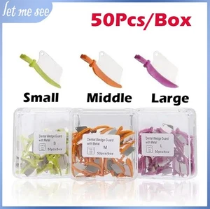 Dental Wedge Knife Guard with Metal Protection Teeth Interproximal Plastic Wedge - Picture 1 of 10