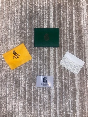 Porte Carte Goyard Blanc - Photo 1/4