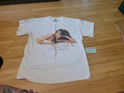 Janet Jackson World Tour Concert Shirt 2001 Medium All For You - Image 1 of 4