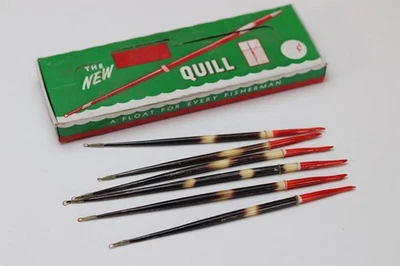 Balsa Wood Porcupine Style Fishing Quills floats  8" (inch), 6-Pack - Image 1 of 3