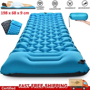 Isomatte Camping Selbstaufblasend Ultraleicht Outdoor Luftmatratze Campingmatte - Bild 1 von 12