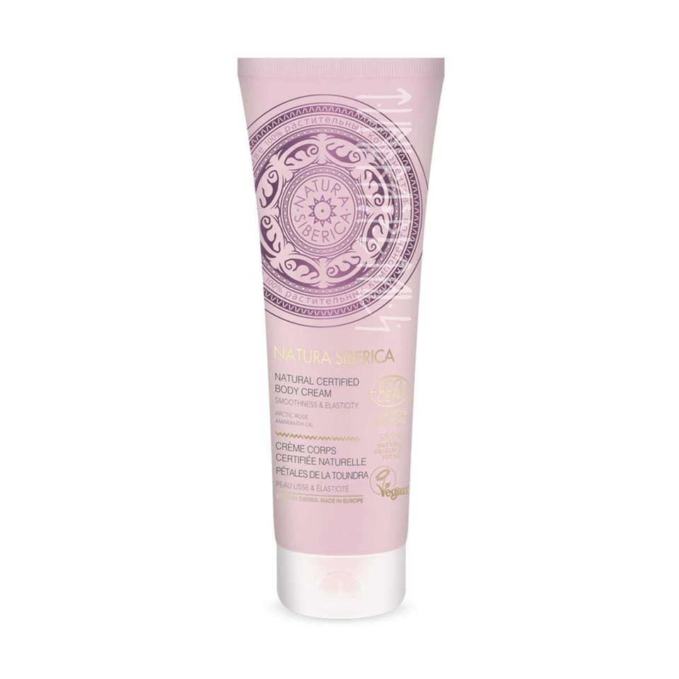 💚 Natura Siberica Tundra Petals Smoothness/Elasticity Body Cream 200ml - Image 1 of 1