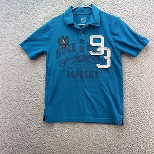 Canyon River Blues Polo Youth Taglia L)14-16) Rock And Roll 1983 Alpha Legendary - Foto 1 di 2