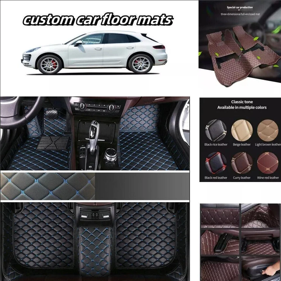 For INFINITI EX FX JX G Q50 Q60 Q70 QX30 QX50 QX56 QX60 QX70 QX80 Car Floor Mats - Image 1 of 4