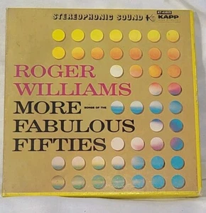 ROGER WILLIAMS More Songs of the Fabulous Fifties R2R Tape 7½ IPS 4-Track Stereo - Picture 1 of 6