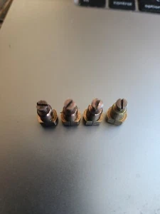 Cabezales de martillo de campana de 5 relojes excelente estado.  4 Necesito los insertos de cuero.  - Imagen 1 de 5