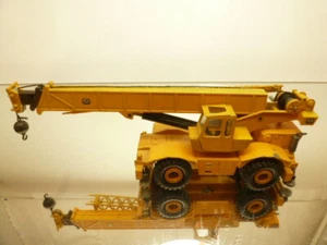 NZG MODELLE GROVE MOBILE TELESCOPE CRANE + JIB - YELLOW 1:55 - GOOD CONDITION - Imagen 1 de 12