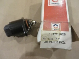 OEM # 17111826 GM General Motors AC DELCO OEM new IAC idle air control VALVE - Picture 1 of 3