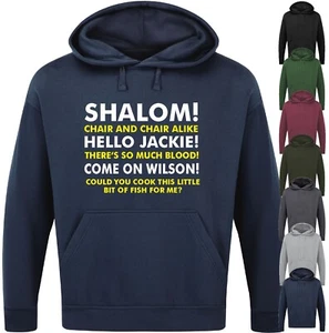 SHALOM! SUDADERA CON CAPUCHA Friday Night Cena Divertido Eslogan Para Hombre Top Padre Papá - Imagen 1 de 17