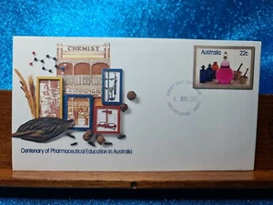 First Day Cover (PSE) Centenary of Pharmaceutical Education 1981📮Melbourne VIC - Picture 1 of 2