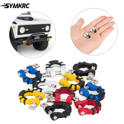 For RC 1/10 Car Axial Crawler SCX10 90046 D90 Climbing Metal Hitch Trailer Hooks - Image 1 of 4